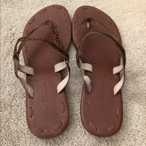 Matt Bernson LOVE thong flip flops